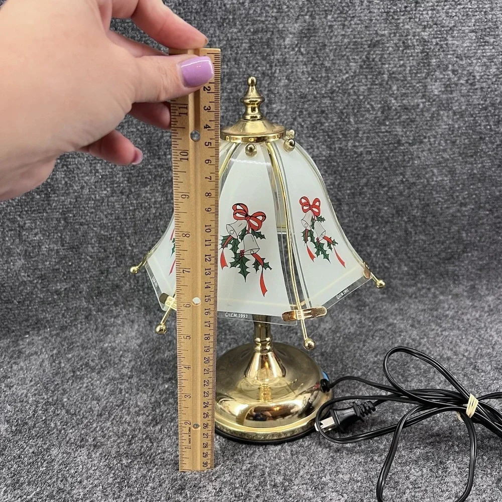 Vtg American Lighting 3-Way Brass Touch 12